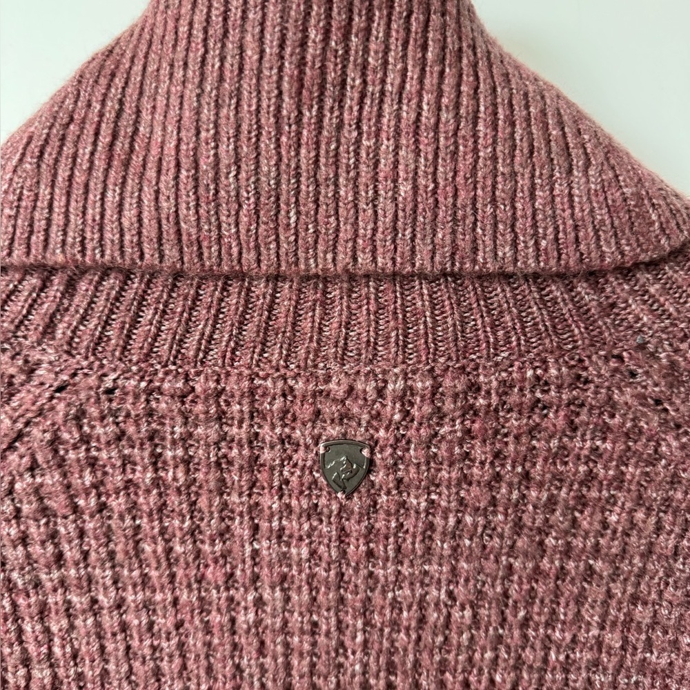Kuhl Sienna Cowl Neck Sweater Mauve M - Picture 8 of 10
